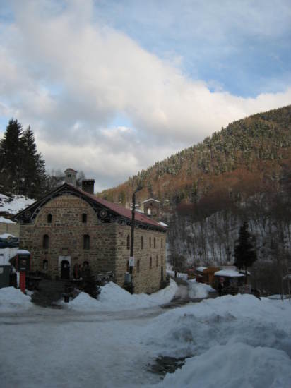 Building near the monastery