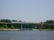 The monorail connects several resorts to the Magic Kingdom and Epcot