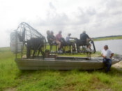Me on the airboat