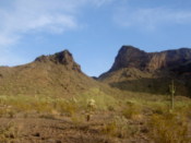 The peak to the right