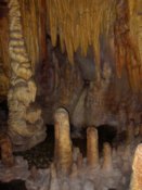 The lake inside the cave