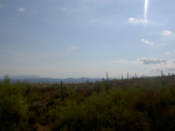 Desert and sky