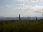 Lakes in the distance