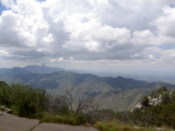 A view from near the solar telescope towards Mexico