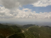 The road up to Kitt Peak