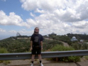 Me with the telescopes