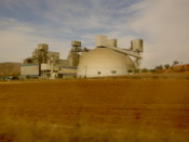 Probably just a concrete factory. :-)