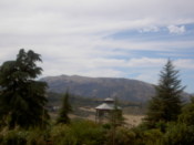 Mountain view from the ring