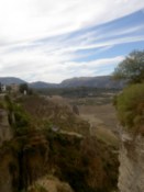 Looking down the gorge...