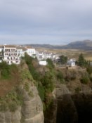 Houses sat on the edge