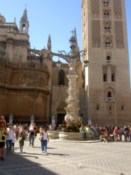 The square by the cathedral