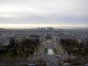 Park opposite the tower