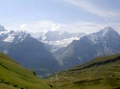 Accross a valley, taken from the path