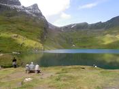 The other side of the lake