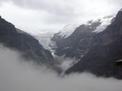 Spot the glacier in the middle of the rocks