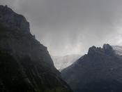 Looking at some mountains on the way down as darkerer clouds moved in