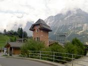 Curious building near Grund railway station