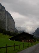 Looking along the valley