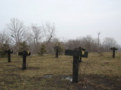Some of the many memorials