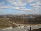 Looking over the river