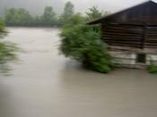 Flooding at Wilderswill