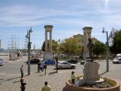 Near the port