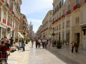 The main shopping street