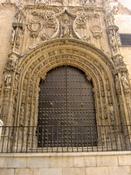 One of the entrance doors