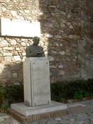 The first statue when you enter