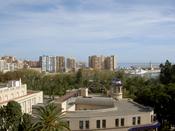Looking out to the port