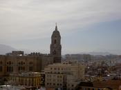 Looking over the city to the cathedral