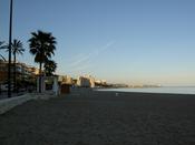 Looking along the Torreblanca coast...
