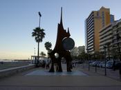 A monument along the way
