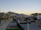 Looking from Fuengirola back towards Torreblanca
