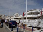 Wonder how many million that big boat cost?