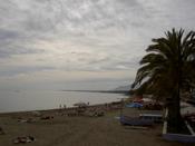 The beach