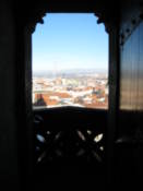 View from the cathedral north tower