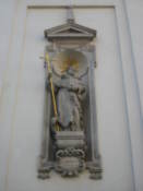 On wall of St. Michael Church