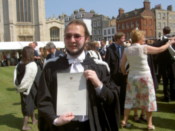 Me with my degree certificate