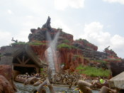 Splash Mountain - a scary log flume!