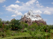 The Everest roller coaster
