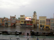 At the car stunt show